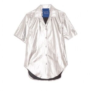 Simon Miller Dade Metallic Shirt